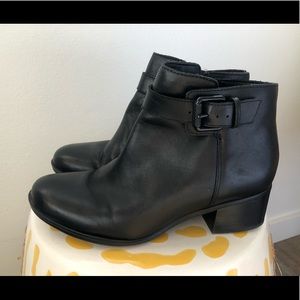 Naturalizer real leather booties - hardly worn